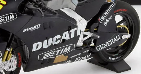 Minichamps 1:12 Valentino Rossi Ducati Desmosedici GP12 Test 2012 – Ultra-Rare Collectors Edition