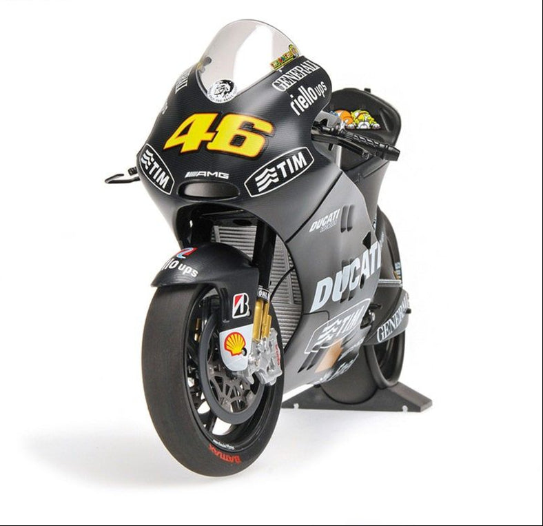 Minichamps 1:12 Valentino Rossi Ducati Desmosedici GP12 Test 2012 – Ultra-Rare Collectors Edition