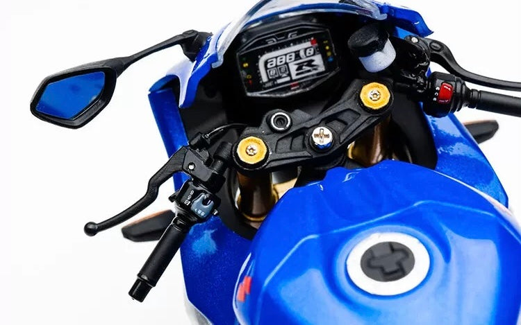 LCD 1:12 Suzuki GSX-R1000 Diecast Motorcycle Model – Metal Collectible Display