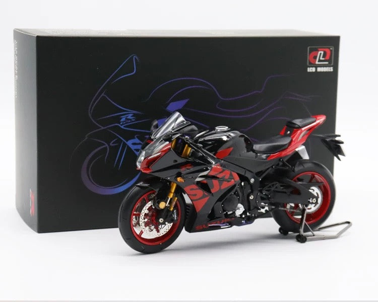 LCD 1:12 Suzuki GSX-R1000 Diecast Motorcycle Model – Metal Collectible Display