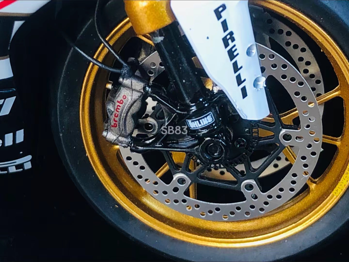 LIMITED: Ducati 1299 Panigale S Martini – 1:12 Scale Diecast (Blue/White) Free Shipping