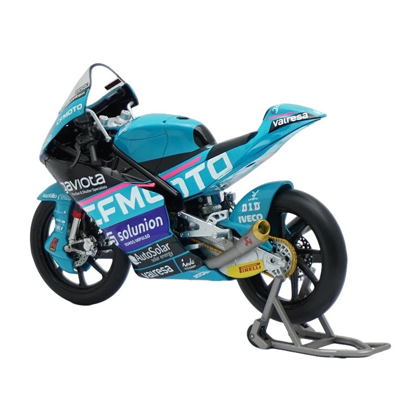 CFMOTO Moto3 2024 #80 David Alonso 1:12 Scale Diecast Model – Premium Racing Replica with Functional Front & Rear Suspension
