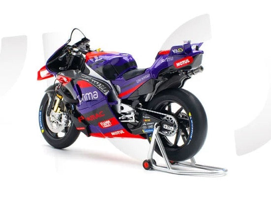 Kilo 1:12 Pramac Ducati GP24 Jorge Martín & Franco Morbidelli – Officially Licensed MotoGP Diecast Model with Full Functions