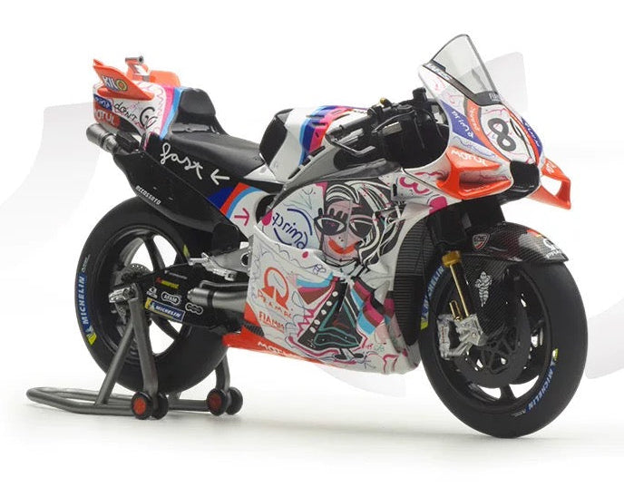 🔥 CATALAN GP 2024 SPECIAL – Jorge Martín #89 & Franco Morbidelli #21 Pramac Ducati 1:12 Diecast by Kilo