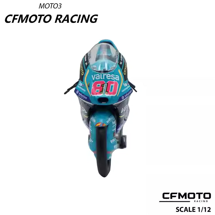 🏆 WORLD CHAMPION! David Alonso 2024 Moto3 1:12 by Kilo – CFMOTO, valresa, DIT (Limited Edition)
