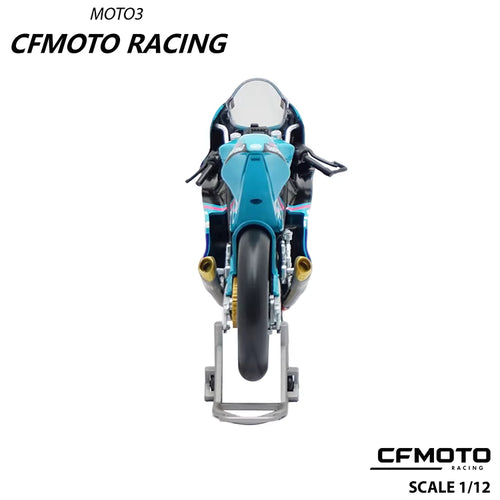 CF MOTO M. Quiles 1:12 Scale Diecast Motorcycle Model – Active Suspension, Movable Levers, Brembo Brakes