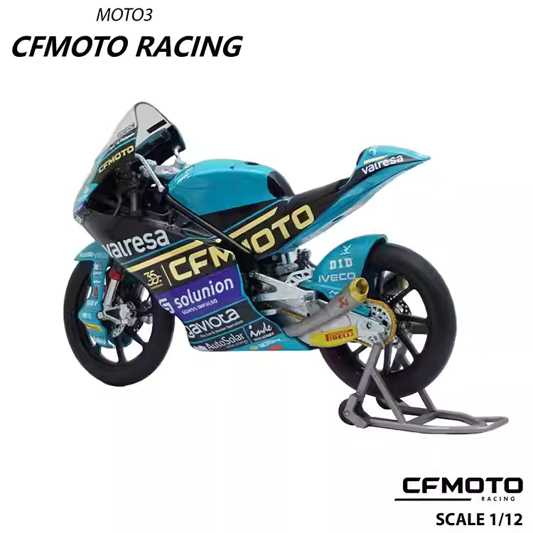 🏆 WORLD CHAMPION! David Alonso 2024 Moto3 1:12 by Kilo – CFMOTO, valresa, DIT (Limited Edition)