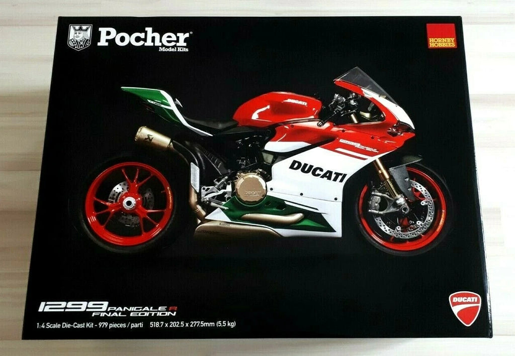 Pocher 1/4 Ducati 1299 Panigale Assembly Alloy Model – Large Scale Premium Motorcycle Kit